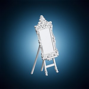 3D Photo Frame Baroque 3D Print Model