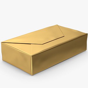 Gold Butter Block 3D model