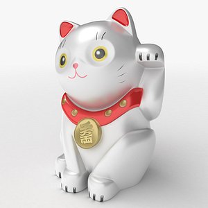 Maneki Neko white