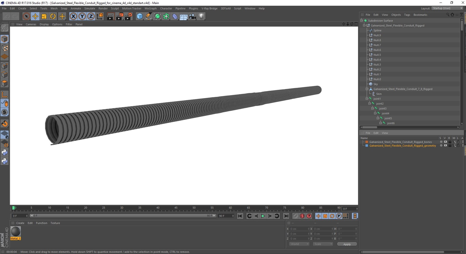 3D Galvanized Steel Flexible Conduit Rigged for Cinema 4D https://p.turbosquid.com/ts-thumb/k8/OtJGU5/2R/galvanizedsteelflexibleconduitriggedforcinema4d3dsmodel034/jpg/1712788738/1920x1080/fit_q87/bb769ee82b0a23711ab50658ad8b38c2e68d9bfc/galvanizedsteelflexibleconduitriggedforcinema4d3dsmodel034.jpg