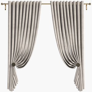 3D Curtain model