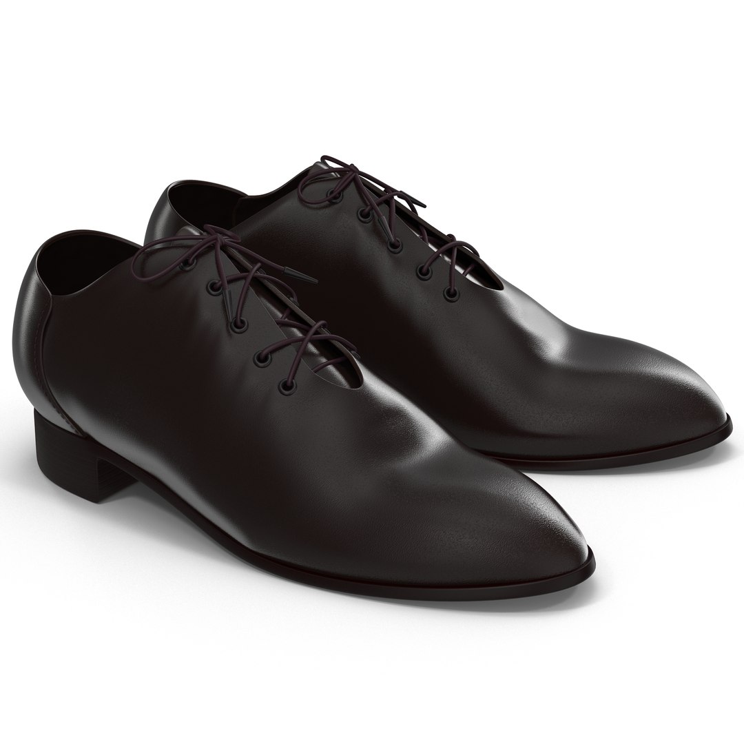 Man Shoes 3D Model 3D model preview