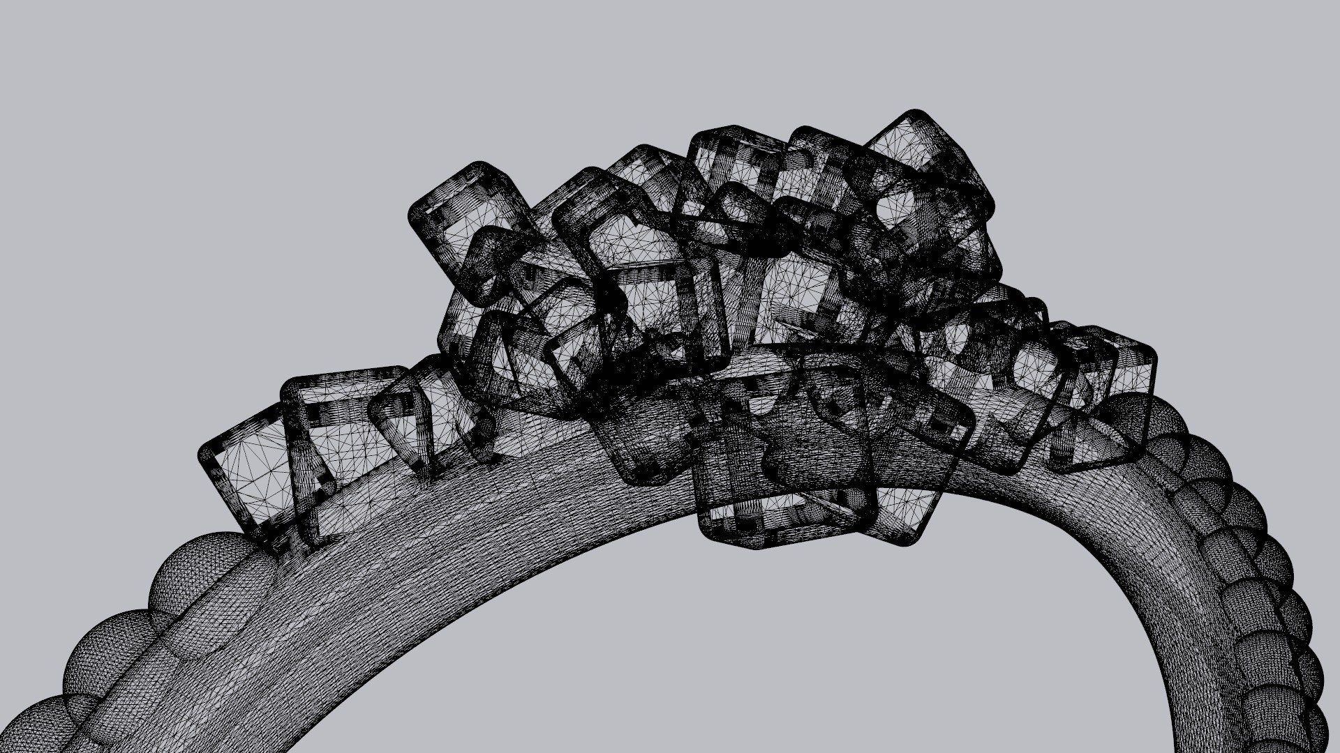 3D Cube Ring - TurboSquid 1729905