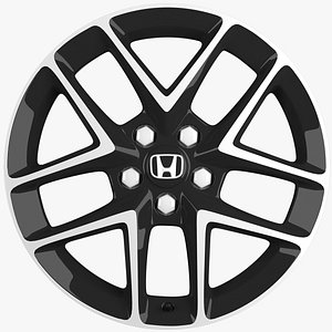 Honda civic 2022 rim 3D model