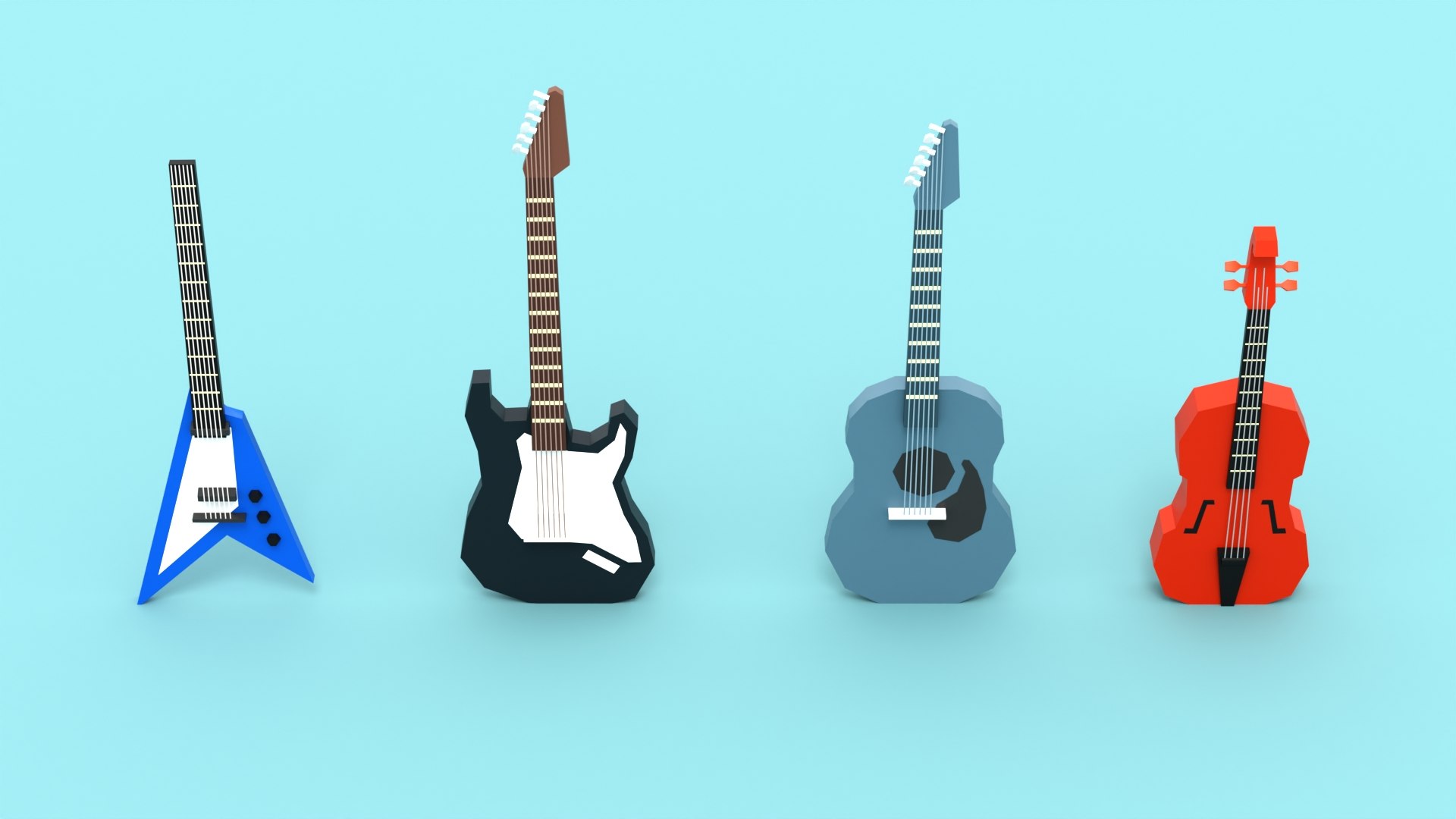 STYLIZED MUSIC INSTRUMENTS 3D MODEL PACK LOW POLY GAME READY PIANO DRUM GUITAR SPEAKER FBX OBJ BLEND 3D https://p.turbosquid.com/ts-thumb/k8/b3MQgU/K1/6/jpg/1773903772/1920x1080/fit_q87/8f68a5b918416514bb27732983269d5ed53ea209/6.jpg
