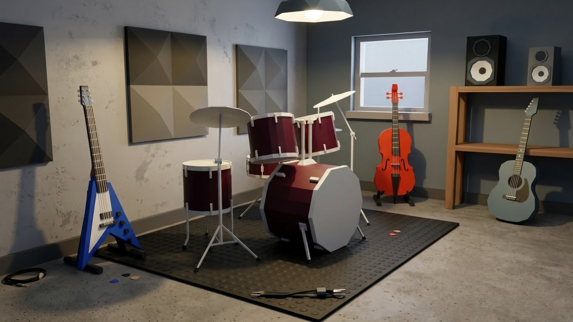 STYLIZED MUSIC INSTRUMENTS 3D MODEL PACK LOW POLY GAME READY PIANO DRUM GUITAR SPEAKER FBX OBJ BLEND 3D https://p.turbosquid.com/ts-thumb/k8/b3MQgU/K7/realtime1/png/1773903775/1920x1080/fit_q87/46a04f74869bbbdce8a602de84da054a0bfa437b/realtime1.jpg