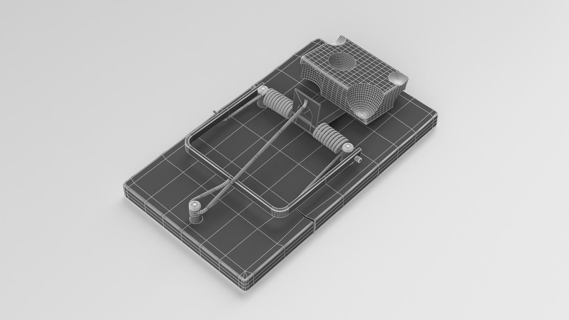 Trap Rat 3d Model