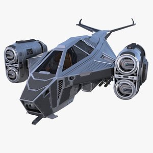 Sci-fi Spacefighter Concept