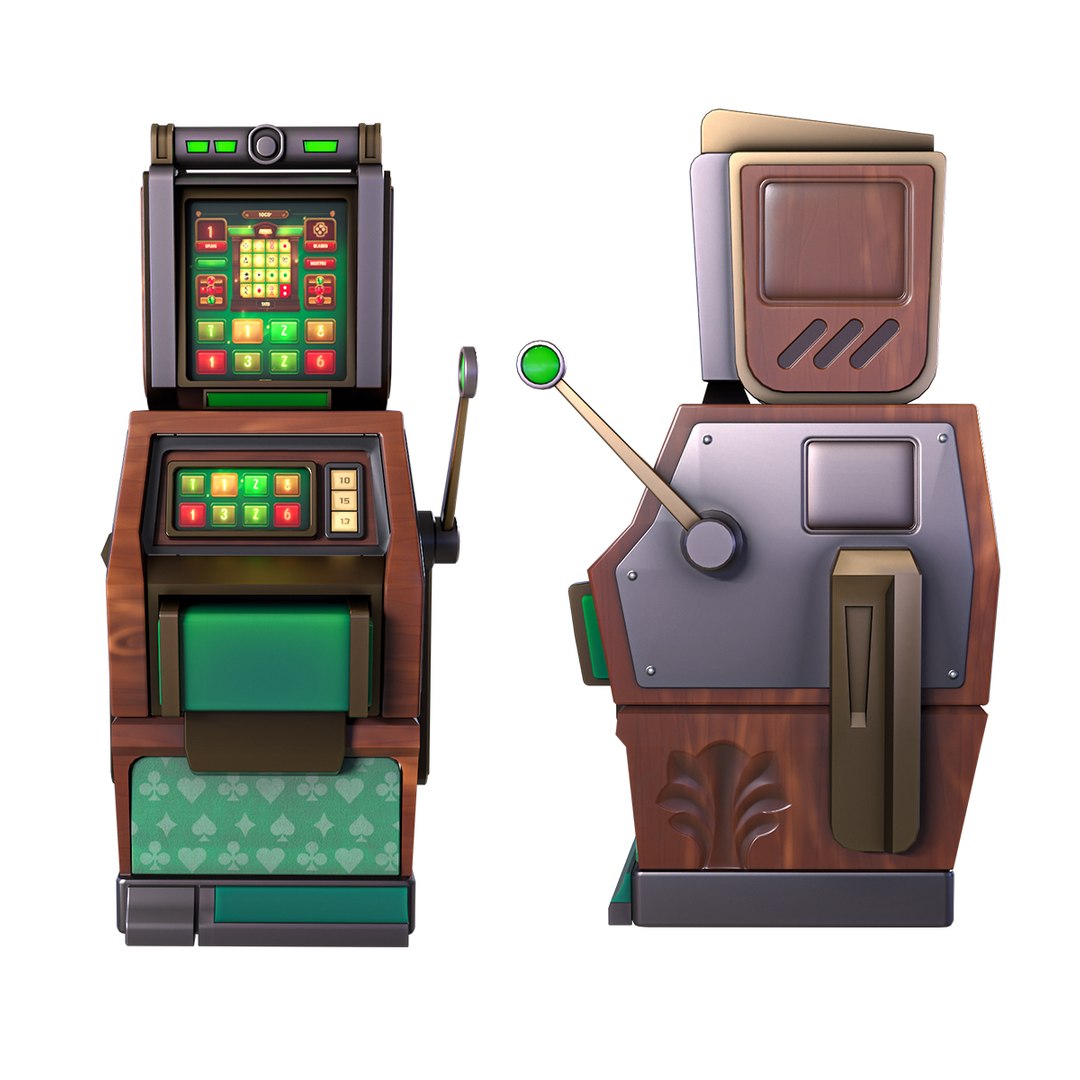Slot Machine Model - TurboSquid 2166189