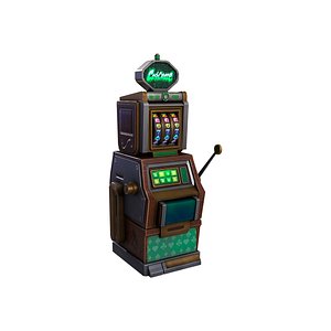 Slot Machine V1 Casino Gambling Game Ready PBR
