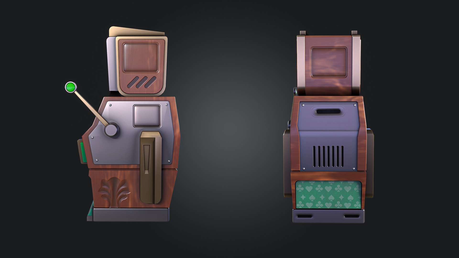 Slot Machine Model - TurboSquid 2166189