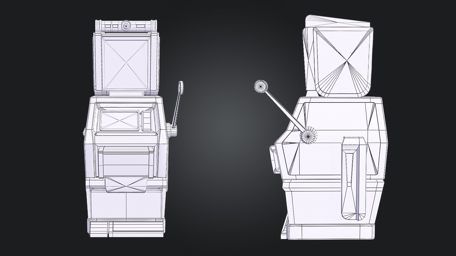Slot Machine Model - TurboSquid 2166189