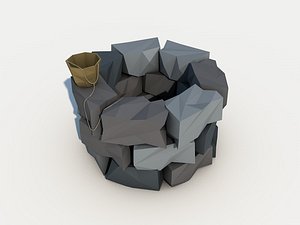 looking cartoon 3d model