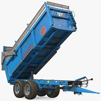 Maupu 18t Dirty Body Tipper Trailer Rigged