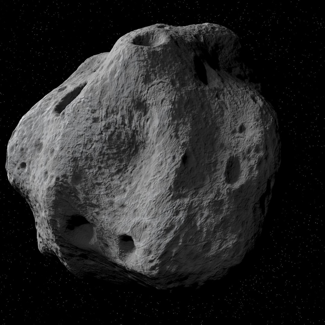 Asteroid Meteoroid Rock 3d Model