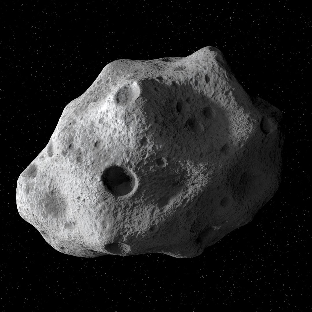 Asteroid Meteoroid Rock 3d Model