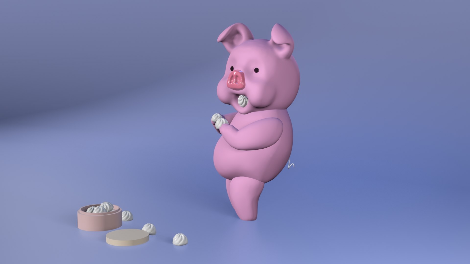 Baby Pig 3D - TurboSquid 1689253