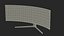 Samsung Odyssey G9 Ultrawide Gaming Monitor OFF Rigged for Cinema 4D