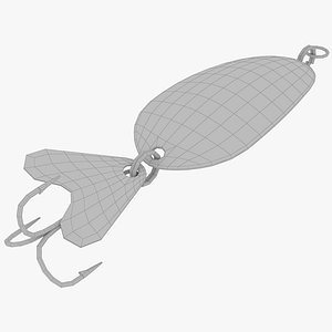 Fishing Spoon Mesh V1