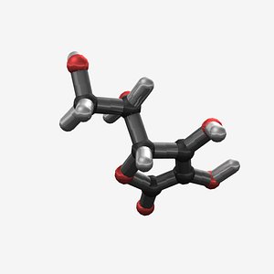 Vitamin C Molecule