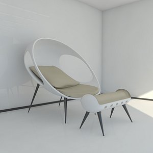 3d model of sofa gefeva lounge modern