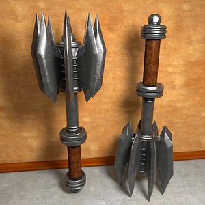 Compact Brutal Worn Mace