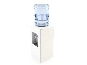 water dispenser cooler 3d model