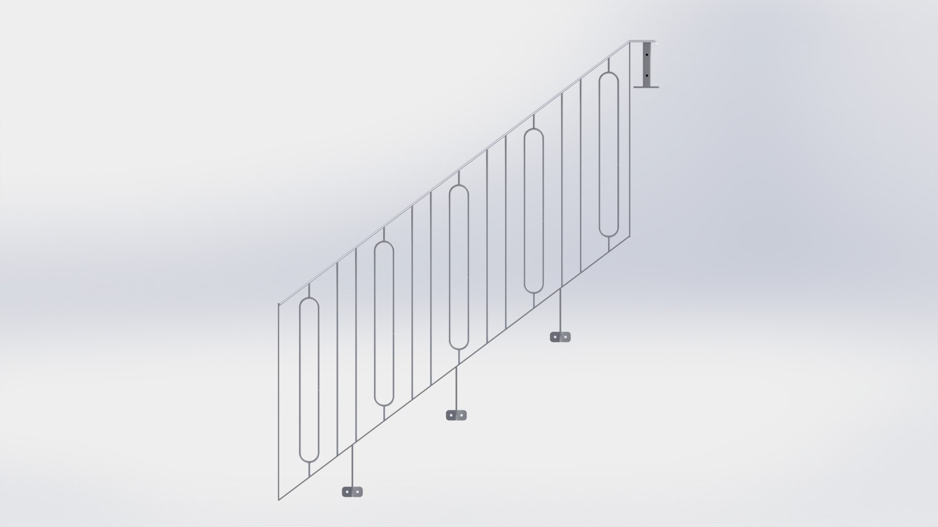 Steel Handrail Fabrication Drawing 3D 3D Model - TurboSquid 2287895