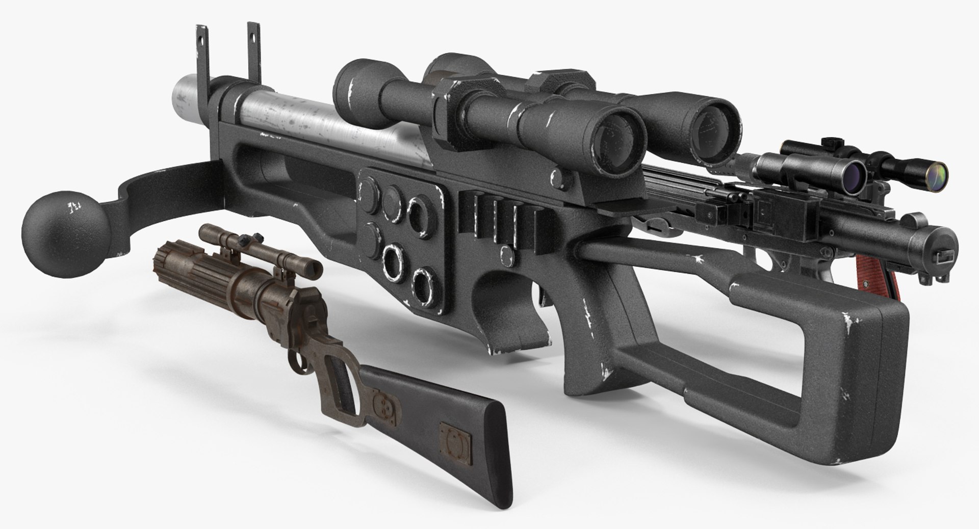 star wars weapons 2 3D model https://p.turbosquid.com/ts-thumb/k9/QO73iD/2nJYGWqr/starwarsweaponscollection3dmodels06/jpg/1494772402/1920x1080/fit_q87/e6364e10caf0fce3ffe3c2bad5b58beba0f1b8ad/starwarsweaponscollection3dmodels06.jpg