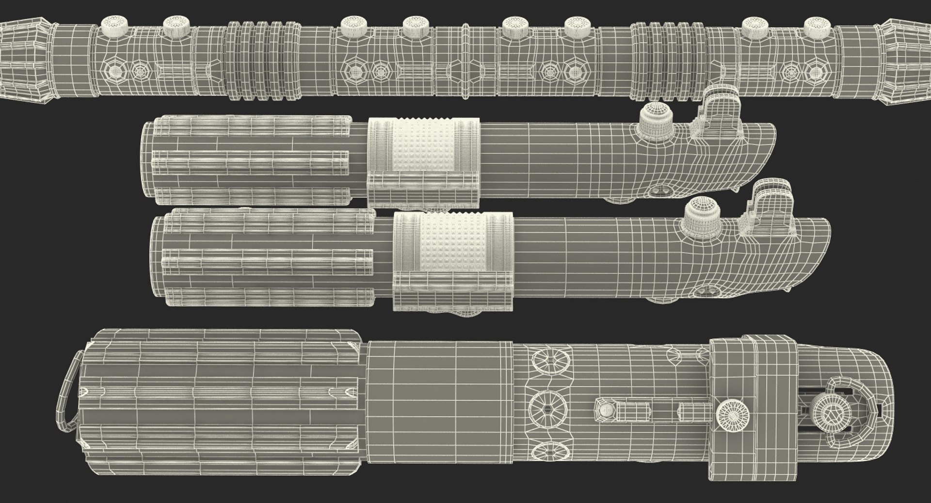 star wars weapons 2 3D model https://p.turbosquid.com/ts-thumb/k9/QO73iD/N2o0msmP/starwarsweaponscollection3dmodels37/jpg/1494772403/1920x1080/fit_q87/00e8f1362449909ae68b8a5a65295f3acefce8c3/starwarsweaponscollection3dmodels37.jpg