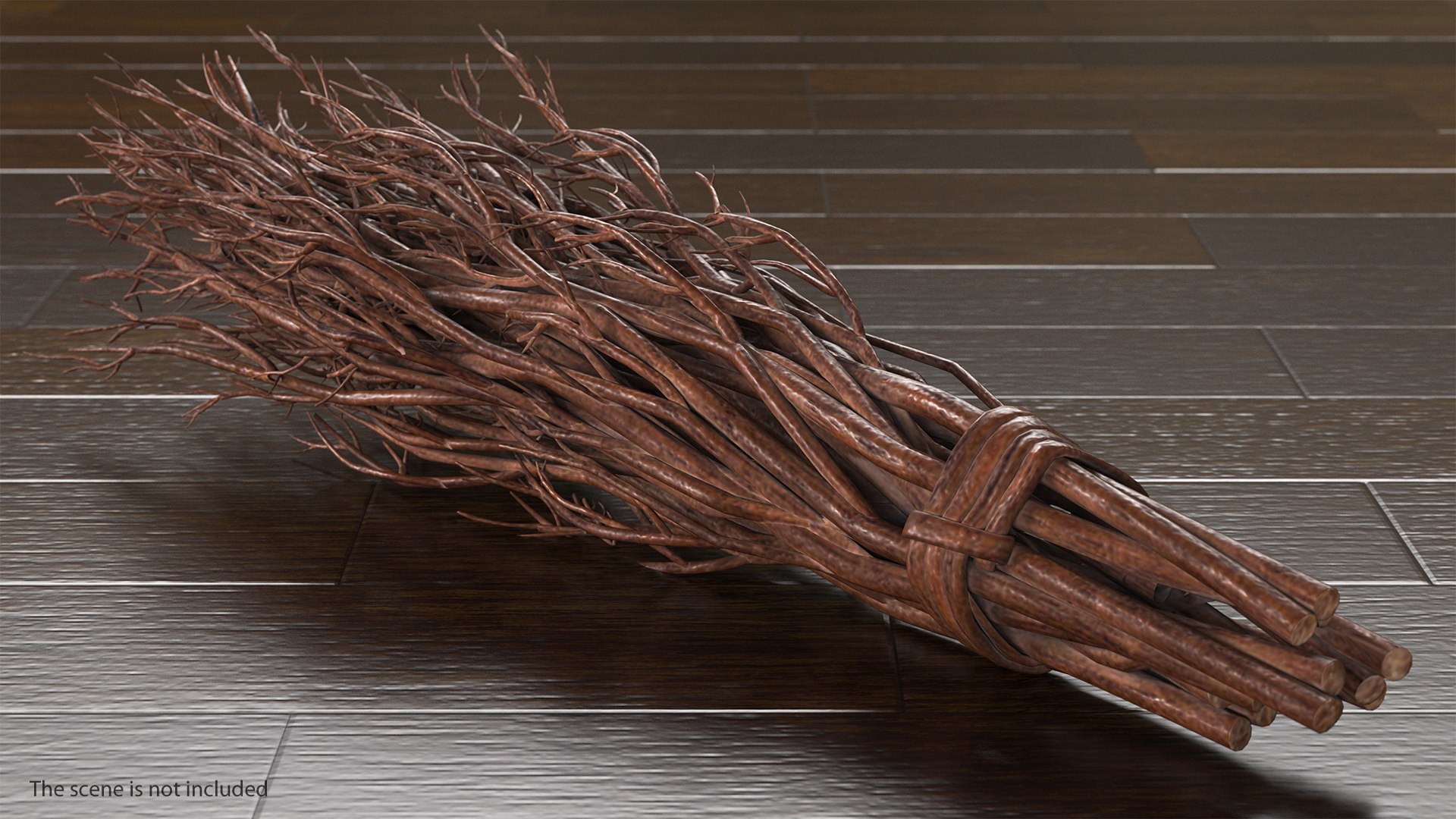 Besom Broom 3D model preview