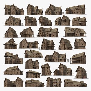 32 Medieval house Collection