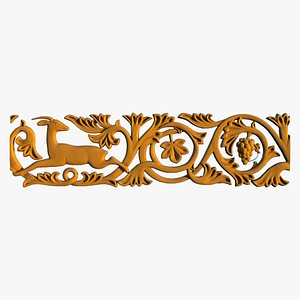 Baguette deer grape stone