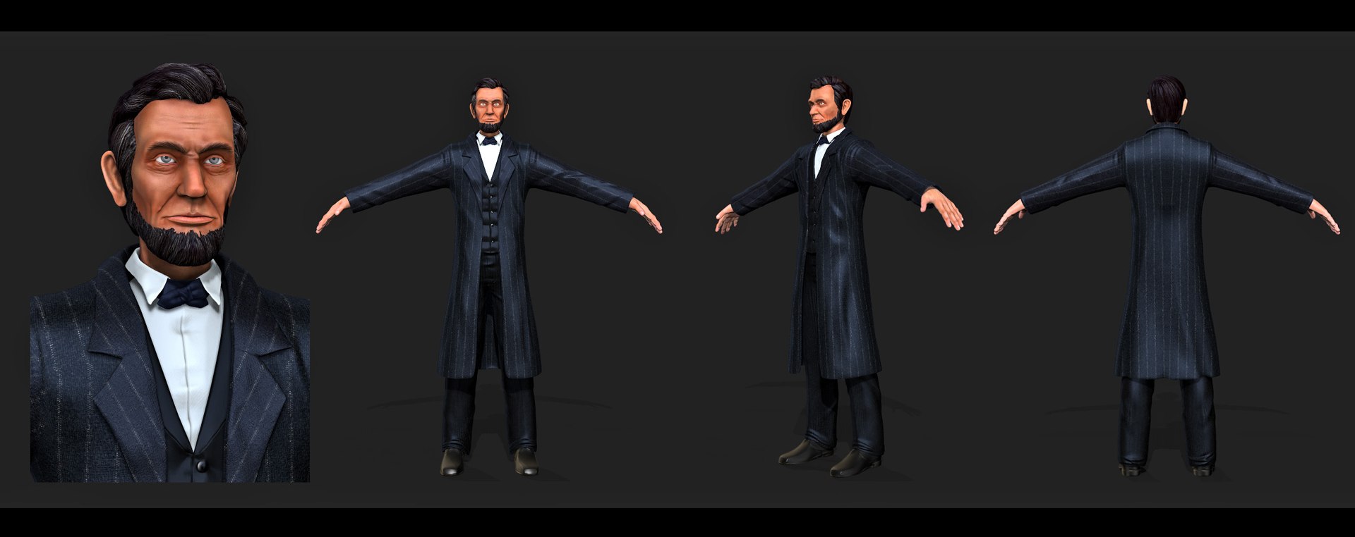 Abraham American President 3d X