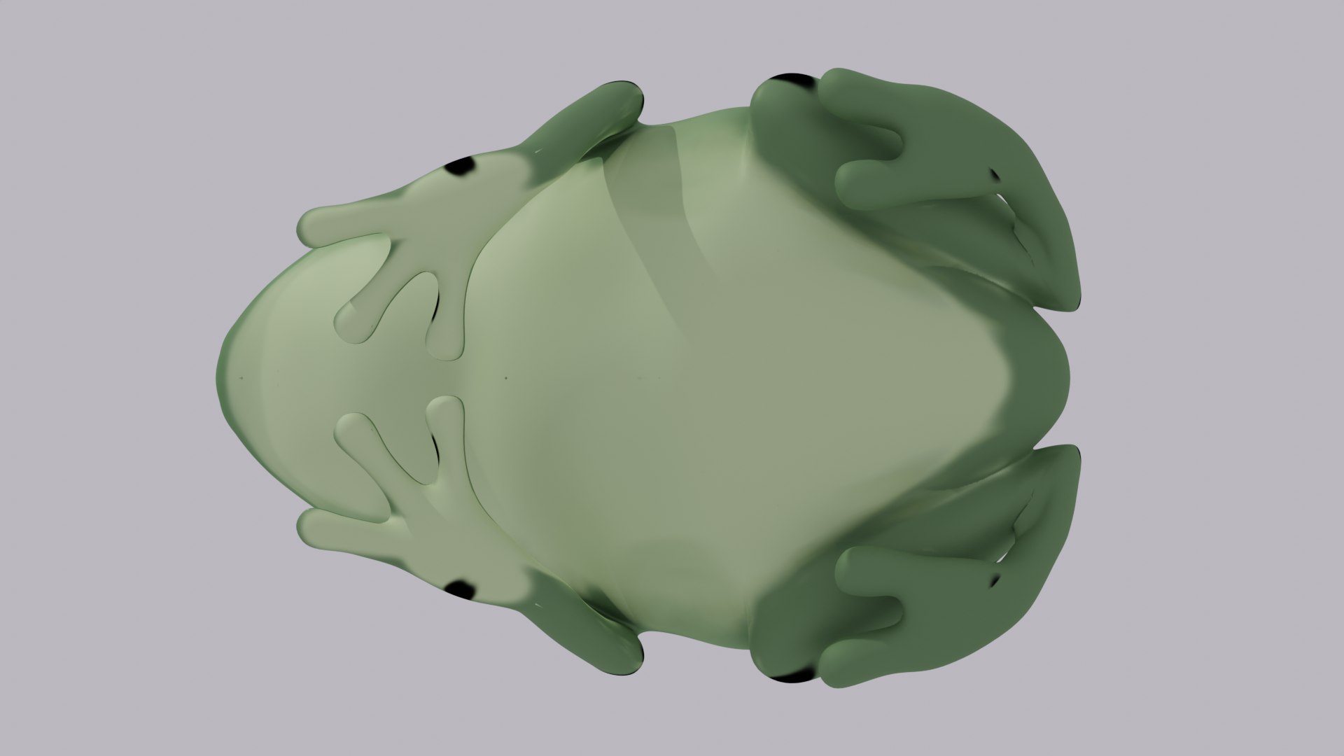 3D Simple Chubby Frog Model - TurboSquid 1965097