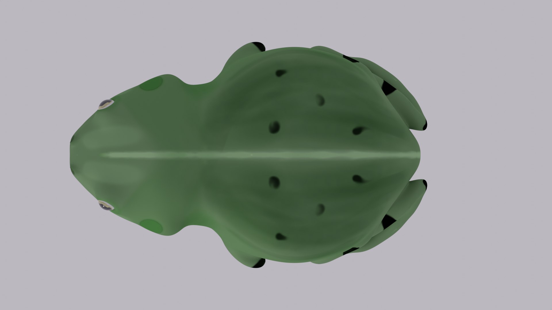 3D Simple Chubby Frog Model - TurboSquid 1965097