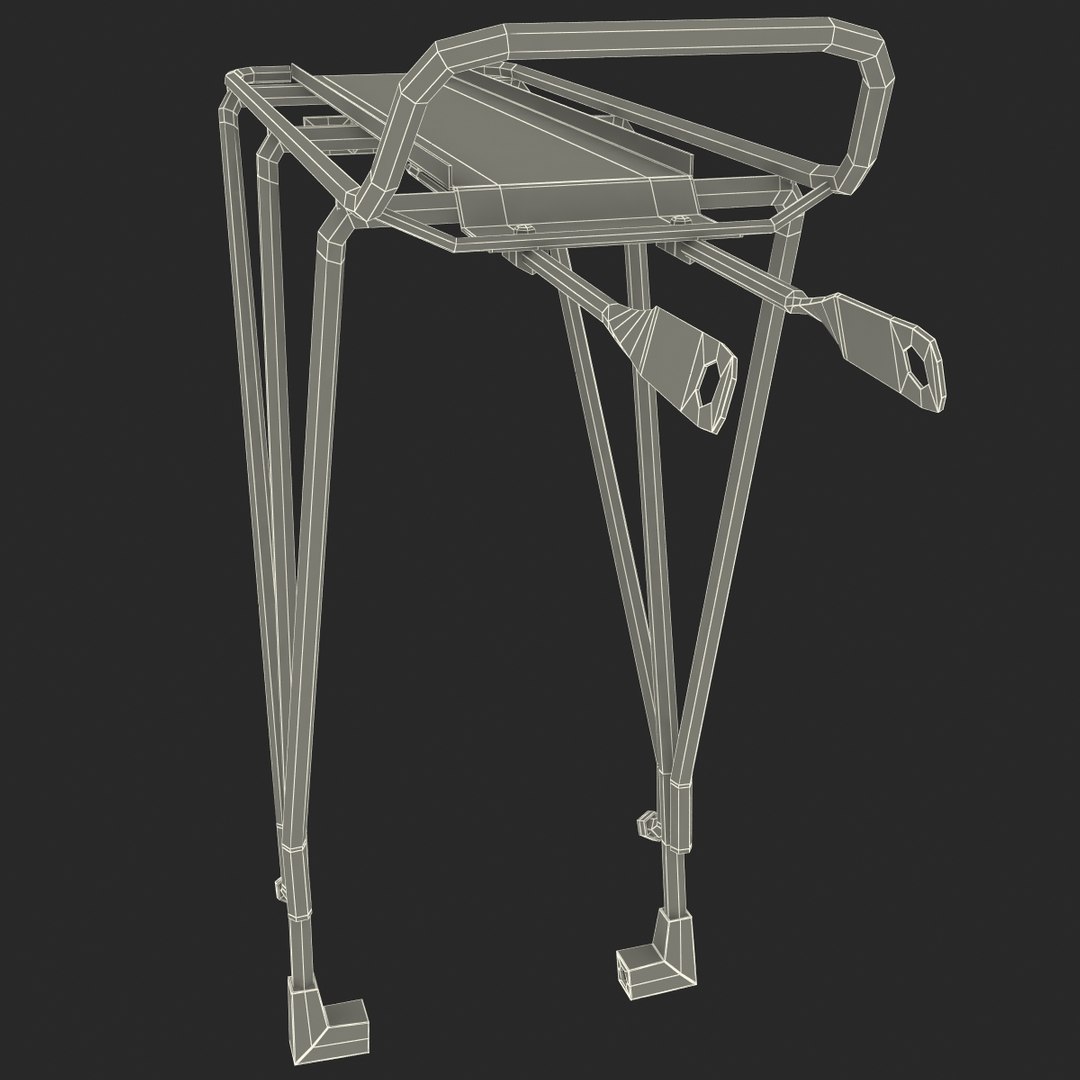 bike rear rack 2 3d max