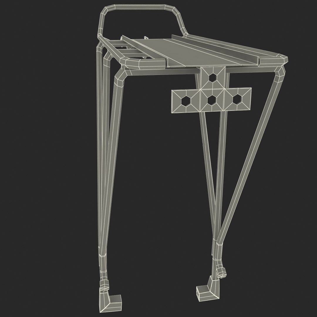 bike rear rack 2 3d max