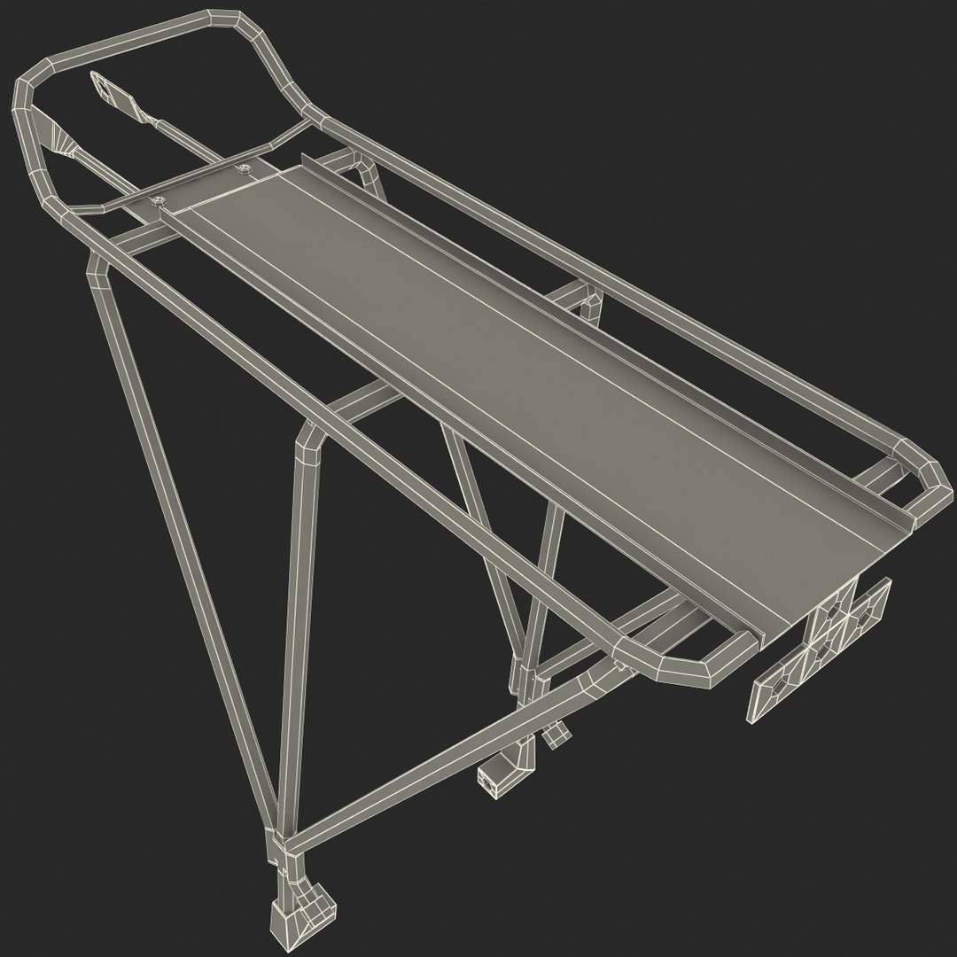 bike rear rack 2 3d max
