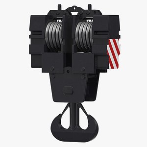 Liebherr LR Crane Hook Block 02