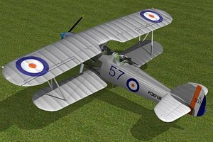 3ds hawker hart bomber