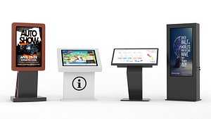 3D Electronic Kiosk Collection