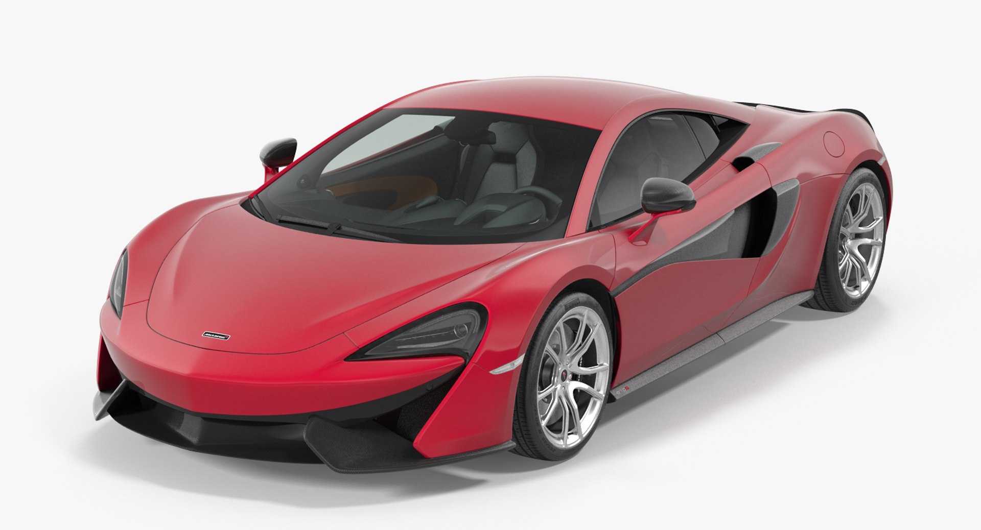McLaren 570S Coupe 3D model preview