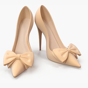 Women's Shoes Light Beige Suede