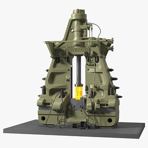 New Pneumatic Forging Hammer Machine 3D model