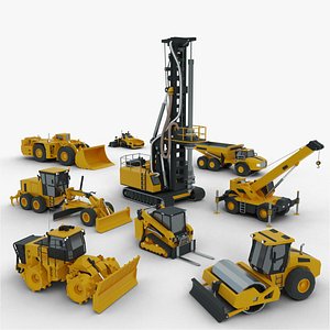 Heavy Machinery - Lowpoly Pack 2