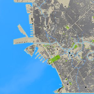 MANILA PHILIPINES CITY 3D MODEL