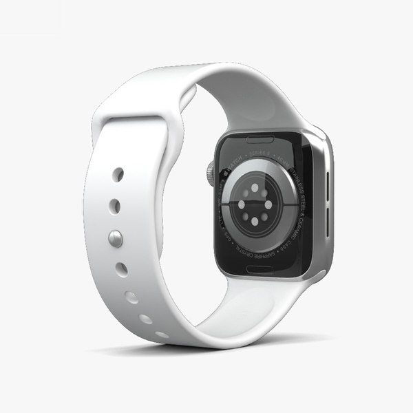 Apple Watch Series 640mmステンレススチールシルバー3Dモデル ...