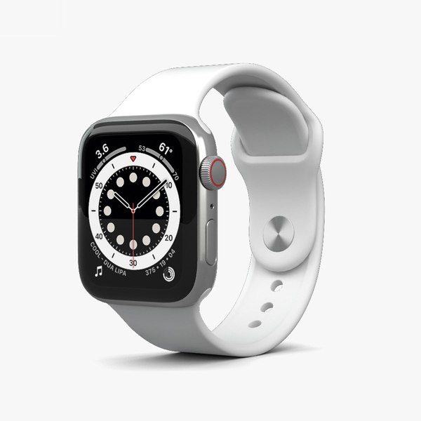 Apple Watch Series 640mmステンレススチールシルバー3Dモデル ...