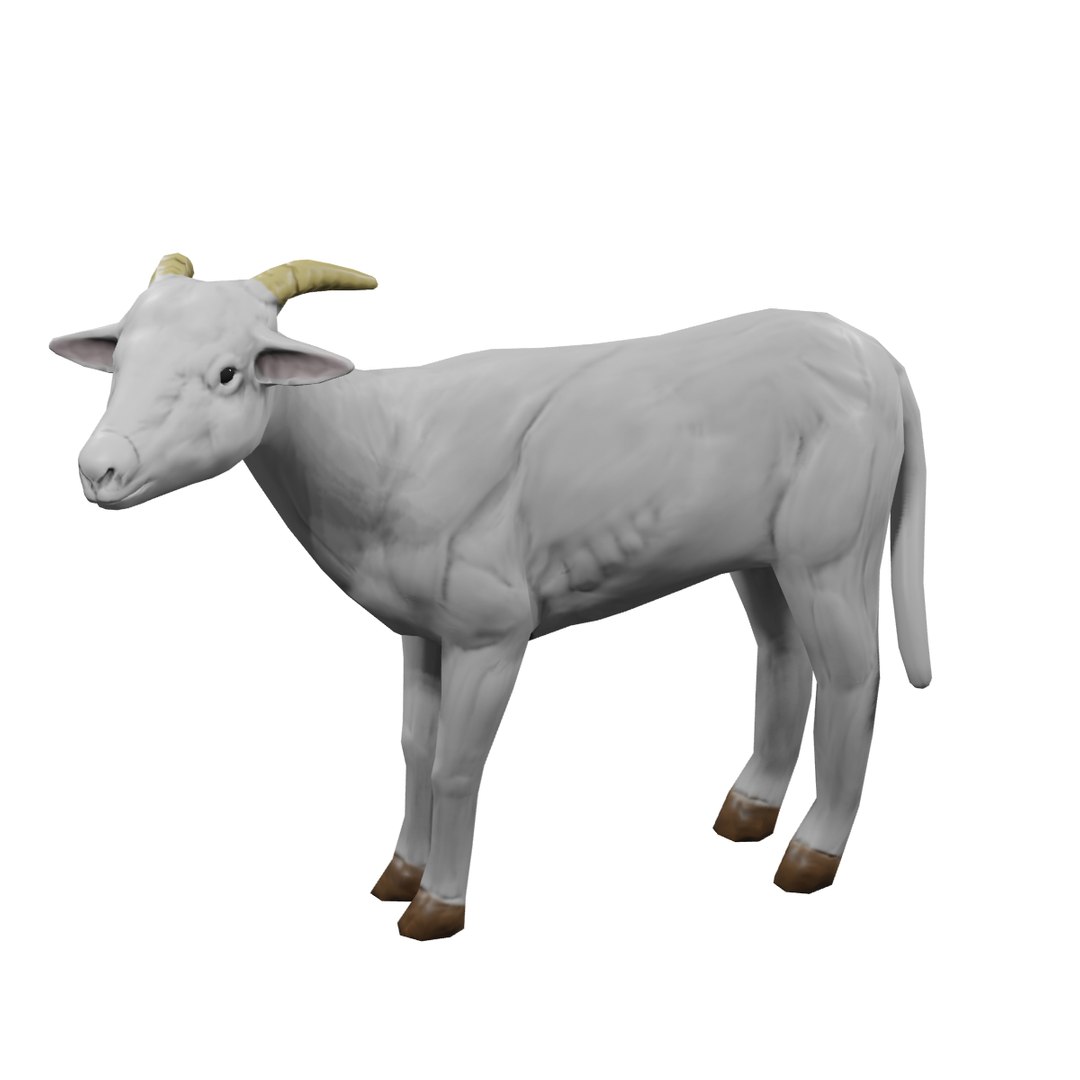 3D Model Lamb Sheep Low Poly Game Model - TurboSquid 1935119